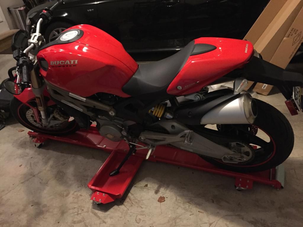 Low profile motorcycle dolly Ducati Monster Motorcycle Forum